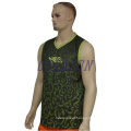 Custom Printed Gym Singlets with Clubs Logos